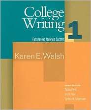 College Writing, Vol. 1, (0618230289), Cynthia Schuemann, Textbooks 