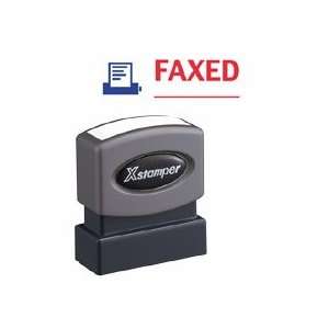  Shachihata Inc Products   Faxed Ink Stamp, 1/2x1 5/8 