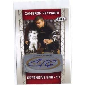   Cameron Heyward Auto Mint in Top Loader A37