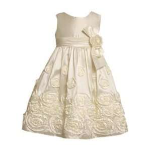    Sleeveless Ivory Bonaz Dress (6X)   R28349IVO 