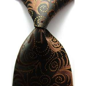   : Necktie Giorgio Armani Italy Black and Brown (A17): Everything Else