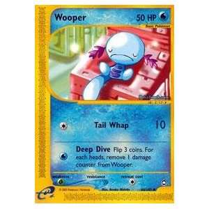  Pokemon   Wooper (66)   Aquapolis   Reverse Holofoil Toys 
