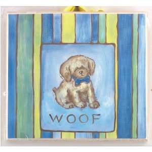  Woof Wall Plaque: Baby
