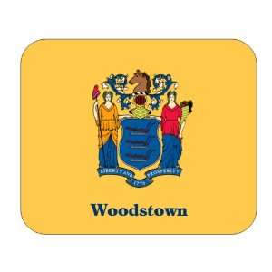  US State Flag   Woodstown, New Jersey (NJ) Mouse Pad 