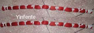 New 350g 75cm red bow horse hair mongol #7  