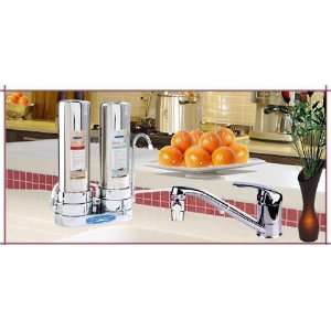   Double Arsenic Water Filter System (Stainless Steel): Home & Kitchen