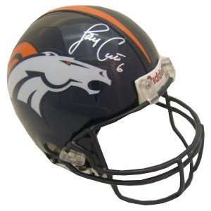  Autographed Jay Cutler Helmet   Replica   Autographed NFL 