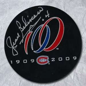  Jean Beliveau Montreal 100Th Anniversary Autographed/Hand 