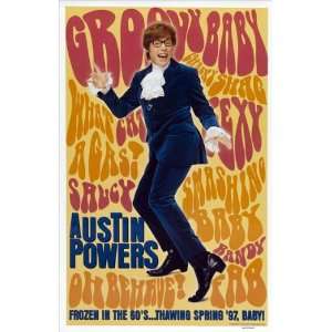  Austin Powers International Man of Mystery (1997) 27 x 40 
