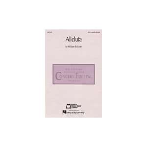  Alleluia SATB a cappella William Bolcom