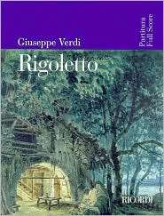 Rigoletto Partitura Full Score, (0634019473), Giuseppe Verdi 