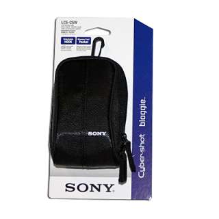 SONY LCSCSW DIGITAL CAMERA CARRYING CASE BLACK NEW 2011 027242784307 