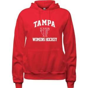  Tampa Spartans Red Womens Womens Hockey Arch Hooded 