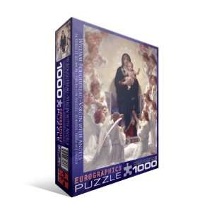   with Angels by William Bouguereau 1000 Piece Puzzle Toys & Games