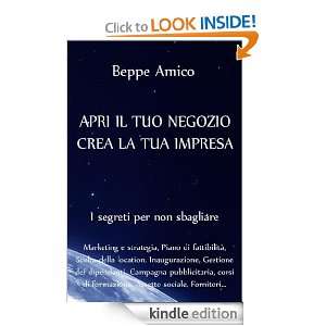 Apri il tuo negozio   crea la tua impresa (Italian Edition) Beppe 