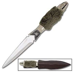  Wild Wolf Hunting Knife with Sheath: Sports & Outdoors