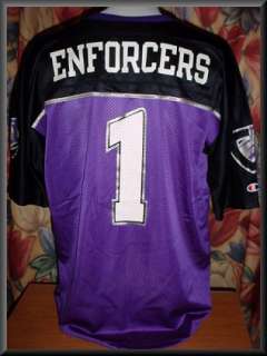 XFL Chicago Enforcers RARE Throwback Jersey Size 44/Large New w/Tags 