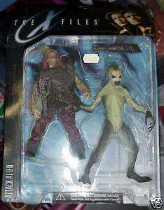 FILES Attack Alien & Caveman Movie Figure set  