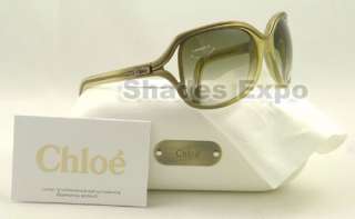 NEW CHLOE SUNGLASSES CL 2154 OLIVE C01 CL2154 AUTHENTIC  