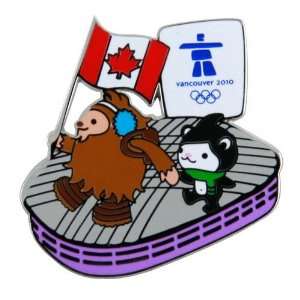   Olympics 2010 Winter Olympics BC Place Stadium Collectible Pin Sports