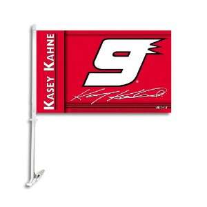   NASCAR Kasey Kahne #9 Car Flag with Wall Brackett: Sports & Outdoors