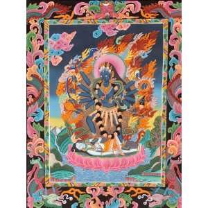  Goddess Mahakali   Tibetan Thangka Painting: Home 
