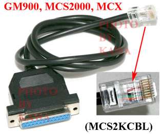 Programming cable to Motorola GM900 MCS2000 MCX2000 NEW  