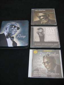 Ray Charles   RAY   RARE OOP Collectors Edition 3xCD Tin Made Felt 