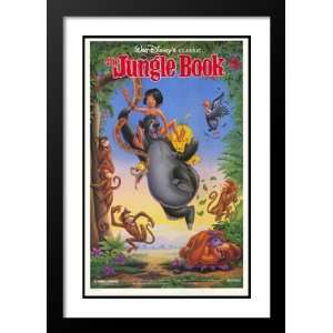  The Jungle Book 20x26 Framed and Double Matted Movie 