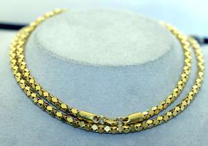 24K Pure Gold Necklace(99%, 37 Gram 23inch)  