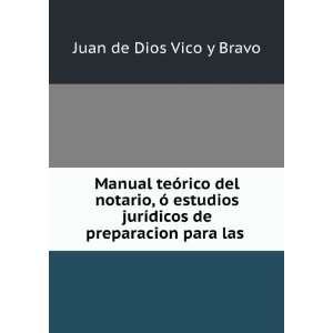   ­dicos de preparacion para las .: Juan de Dios Vico y Bravo: Books