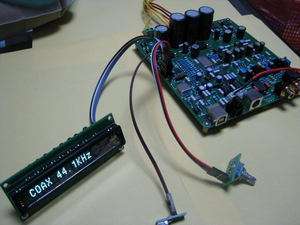   Dual CS4398 Parallel DAC Board with VFD Display & Remote 24Bit/192KHZ