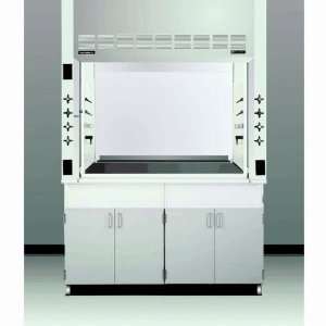 Complete 5foot Fume Hood System With Acid And Base Storage Cabinets 