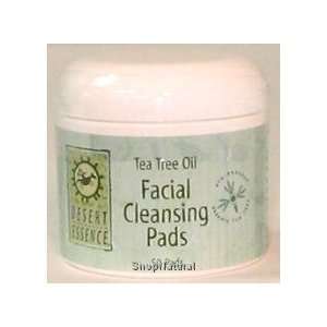  Facial Cleansing Pads w/Tea Tree Oil, 50 Pads Beauty