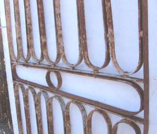 Antique Wrought Iron Panel / Gate 36.5 x 88 4 AVAIL  