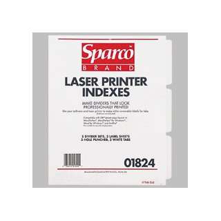    Sparco Laser Printer Indexing System Divider