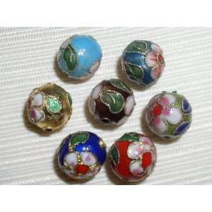  100 10mm Handmade Mix Cloisonne Beads By BriannaBeads 