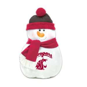  Washington State Cougars Plush Snowman Pillow: Home 