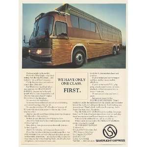   Express Limousine Coach Tour Bus Print Ad (49471): Home & Kitchen
