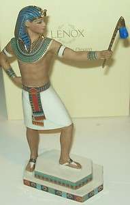 Lenox Figurine, Egyptian King Tut, Tutankhamun NIB  