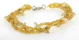 New Gemstone Chips Handmade Strand Fashion Bracelet V2  