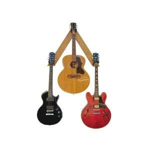  Standard Guitar Tree Mount Three Guitar Rack Musical 