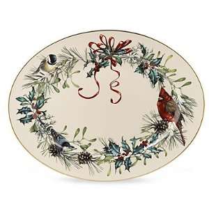  Lenox Winter Greet Pasta/Rim Soup 9.0