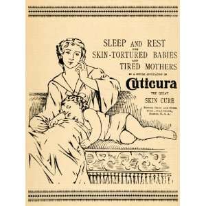  1895 Ad Cuticura Skin Cure Babies Mothers Potter Drug 