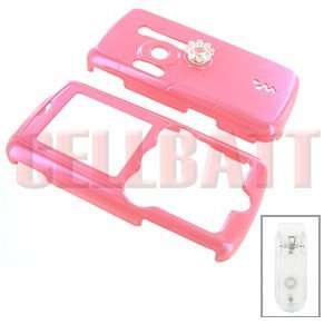  Sony Ericsson W810i Plastic Protective Case Cover Pink 