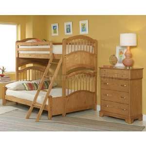   Bunk Bedroom Set (Light Ash) by Broyhill 