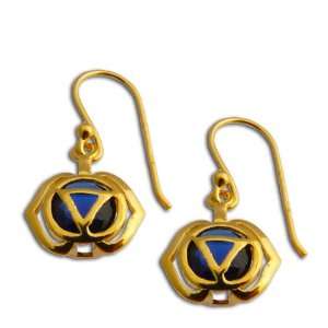  Good Vibes Forehead Chakra Earrings GOLD Jewelry