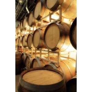  Wine Barrels   Peel and Stick Wall Decal by Wallmonkeys 