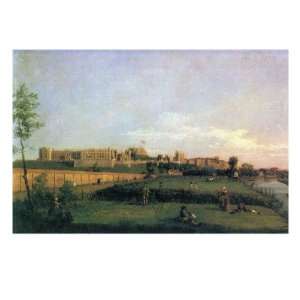 Windsor Castle Architecture Premium Poster Print by Canaletto , 18x24
