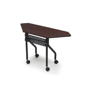  Iceberg OfficeWorks Mobile Training Table Mahogany, 48inch 